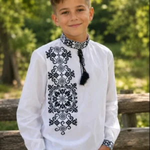 Вишиванка для хлопчиків з попліну